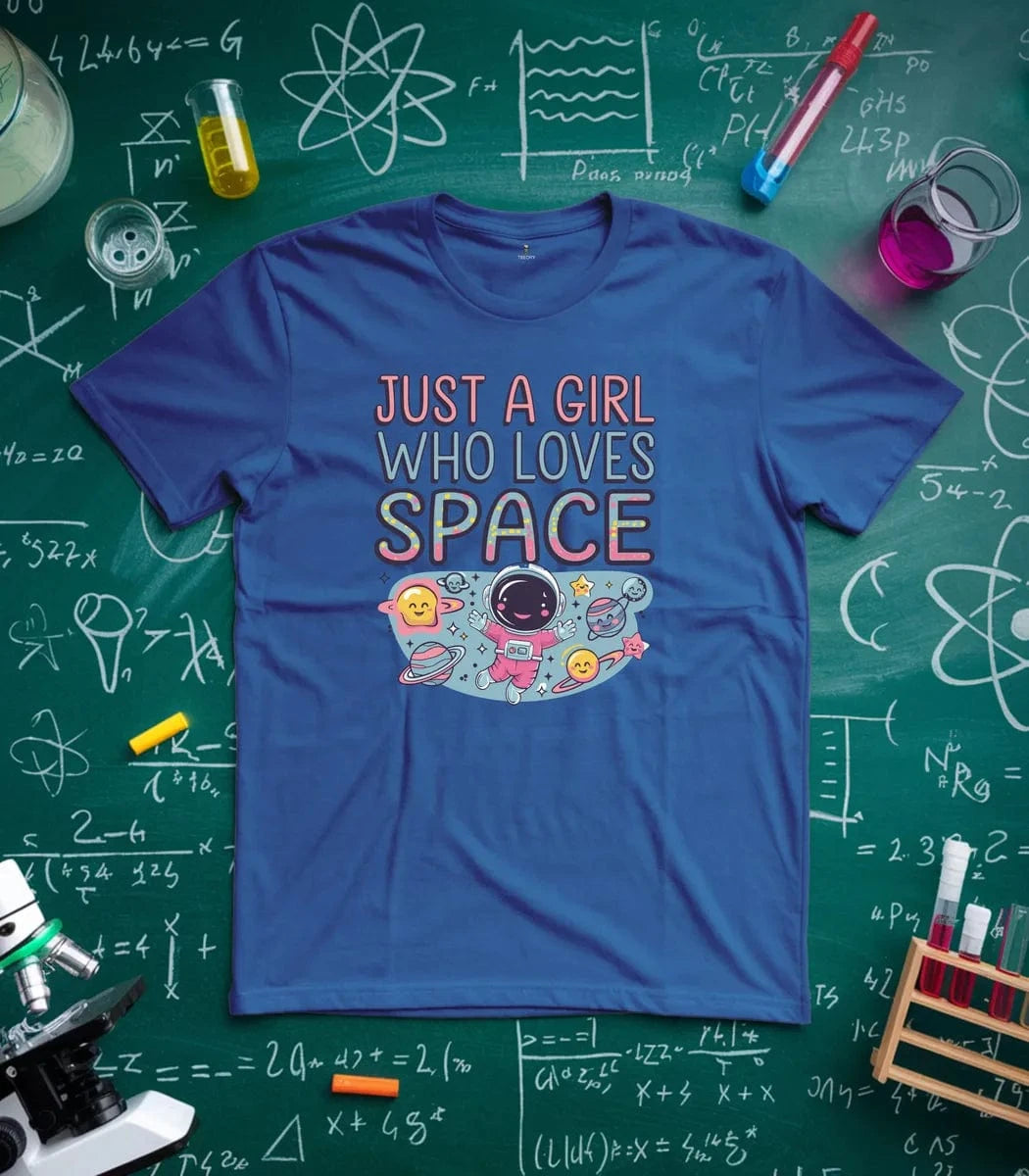 Just A Girl Who Loves Space T-Shirt
