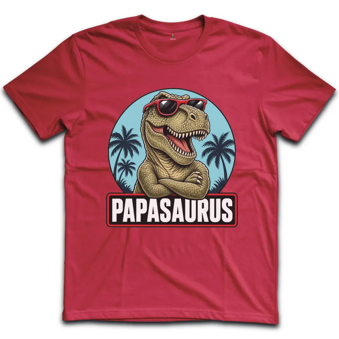 Papasaurus Trex Cool T-Shirt