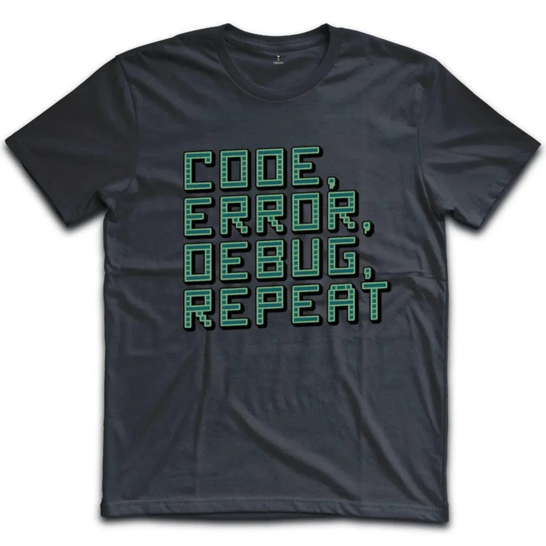 Code Error Debug Repeat T-Shirt