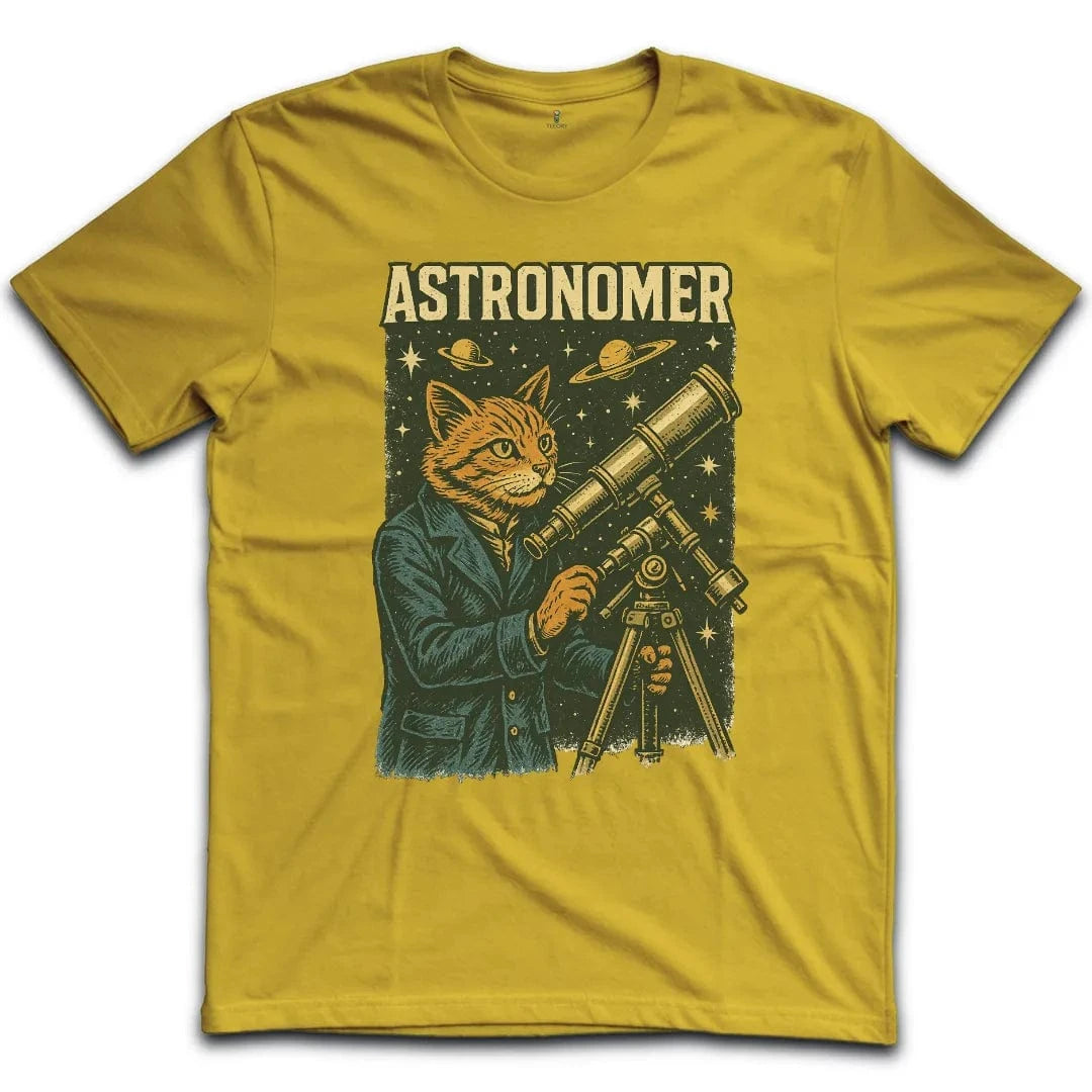 Cat Astronomer T-Shirt