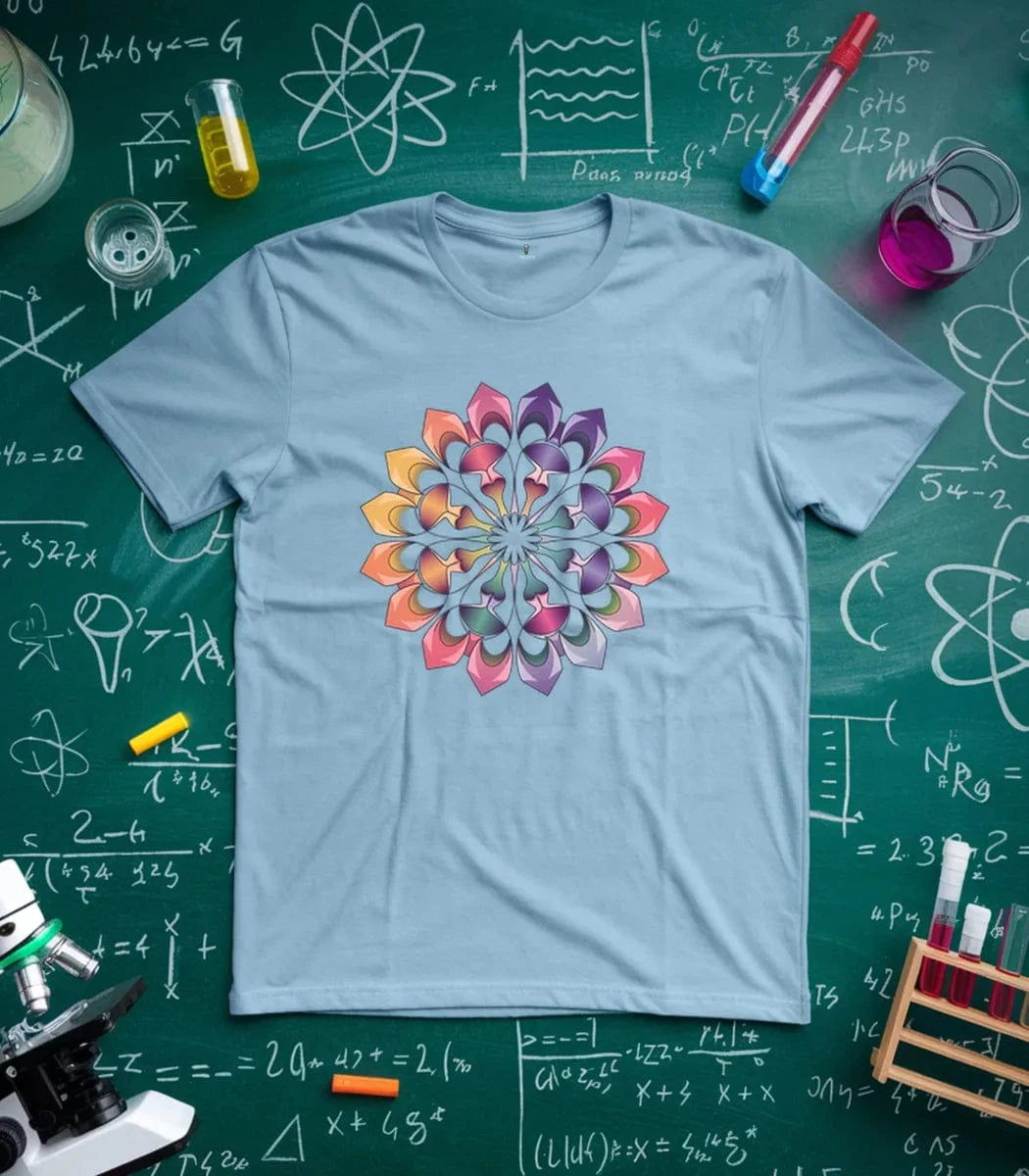 Colorful Geometric Mandala T-Shirt