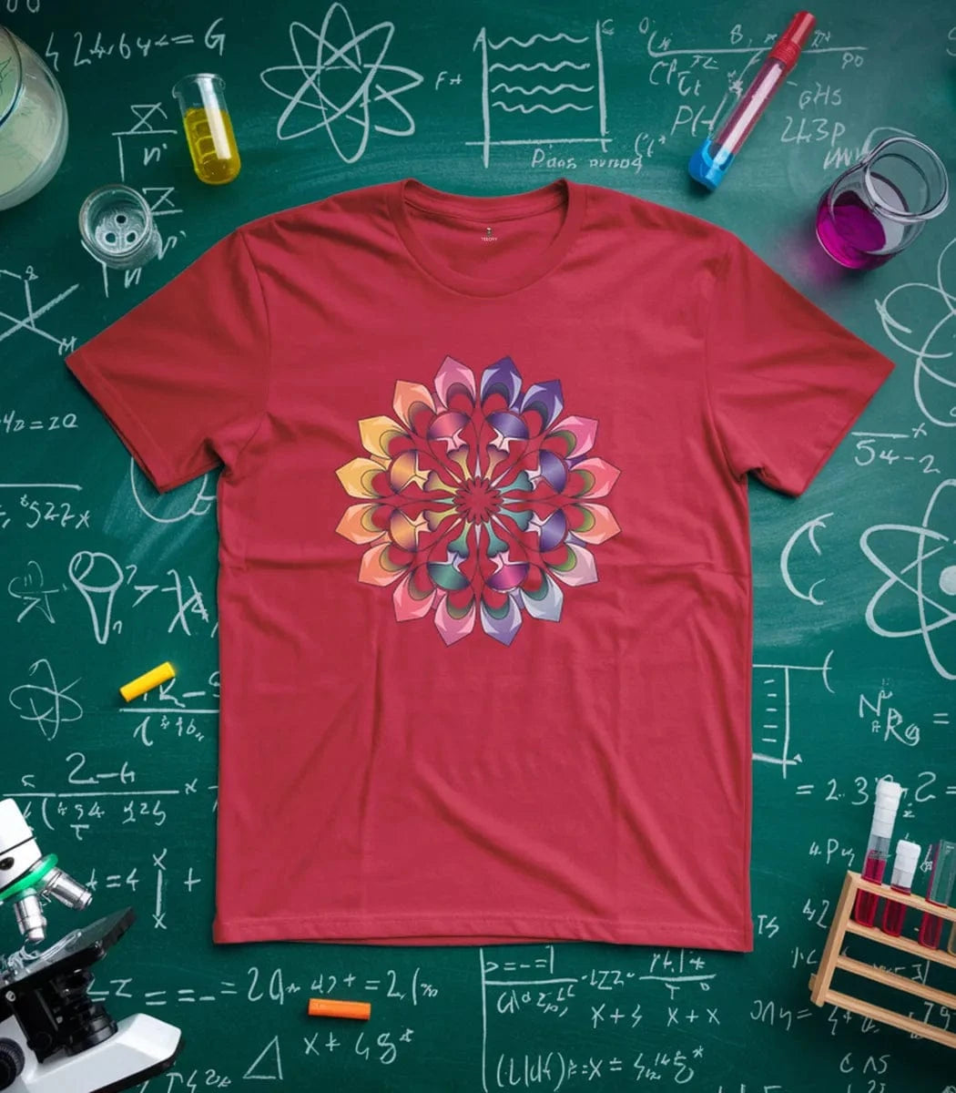 Colorful Geometric Mandala T-Shirt