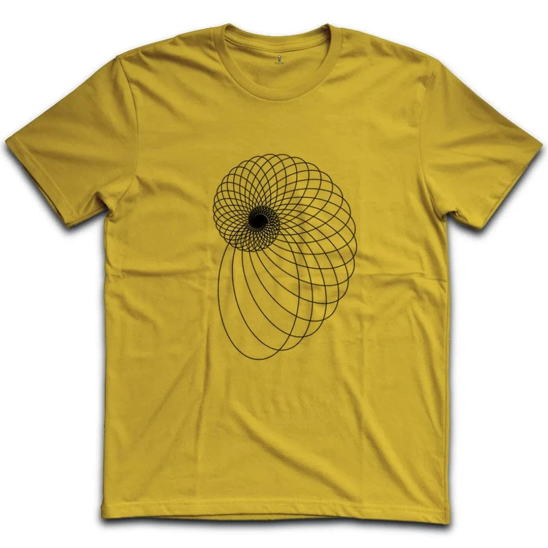 Intricate Black Spiralx T-Shirt