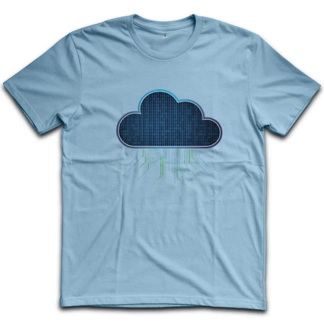 Binary Code Cloud Computing T-Shirt