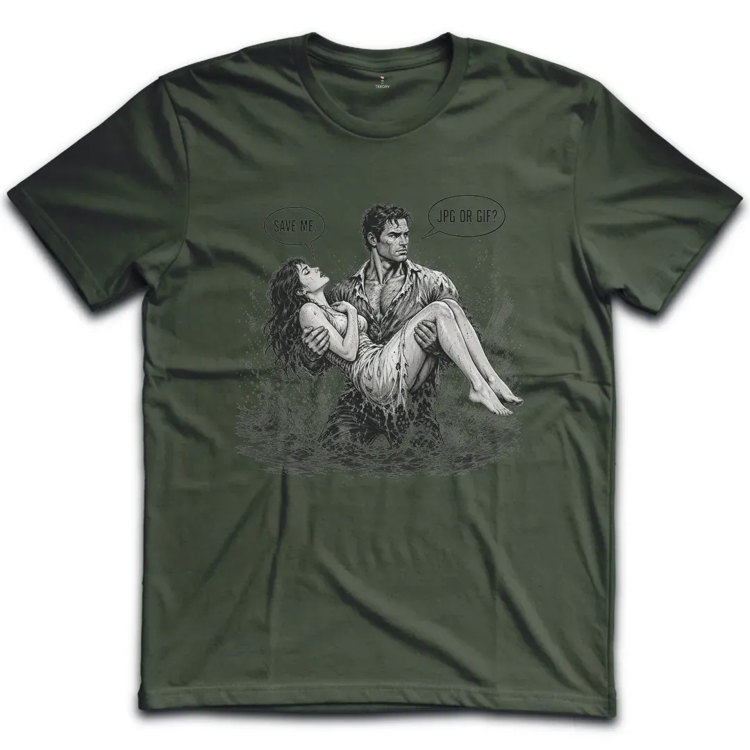 Romantic Couple Dark T-Shirt