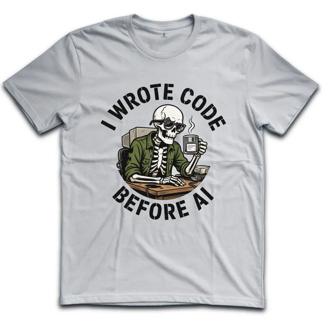 Skeleton Coder Vintage T-Shirt