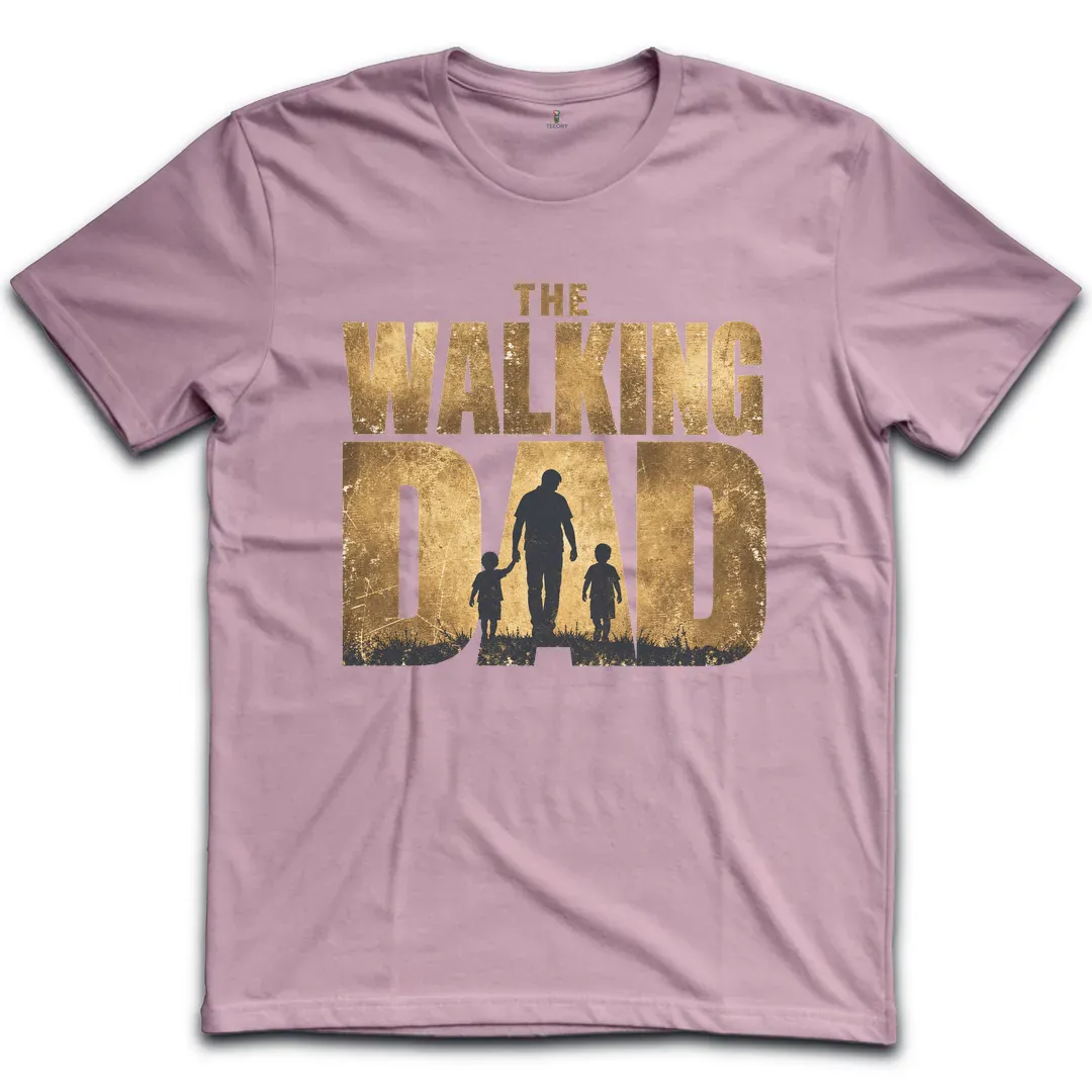 Walking Dad Gold T-Shirt