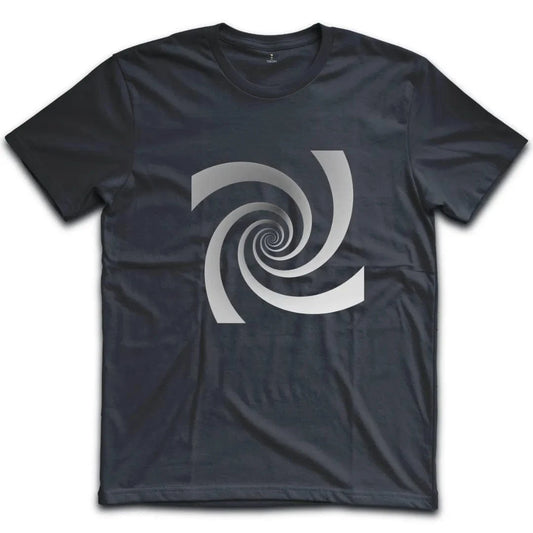 Hypnotic Swirl Optical Illusion T-Shirt