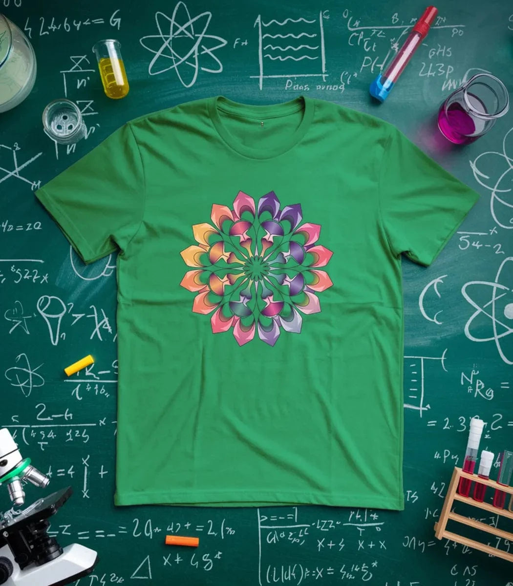 Colorful Geometric Mandala T-Shirt