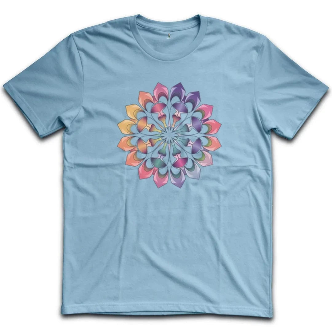 Colorful Geometric Mandala T-Shirt