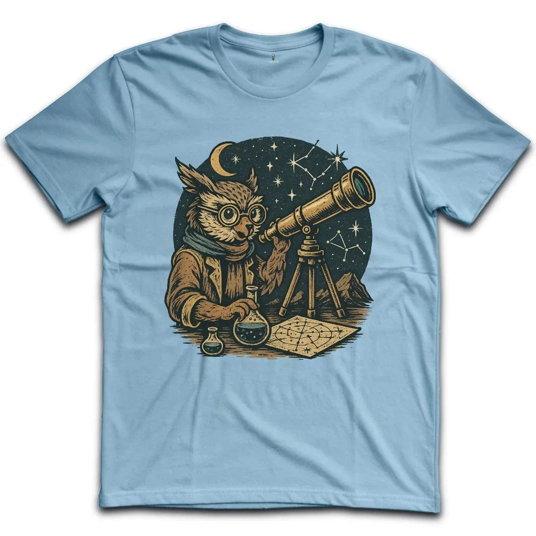 Owl Astronomer T-Shirt