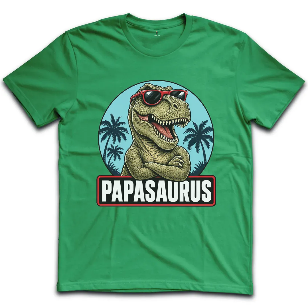 Papasaurus Trex Cool T-Shirt