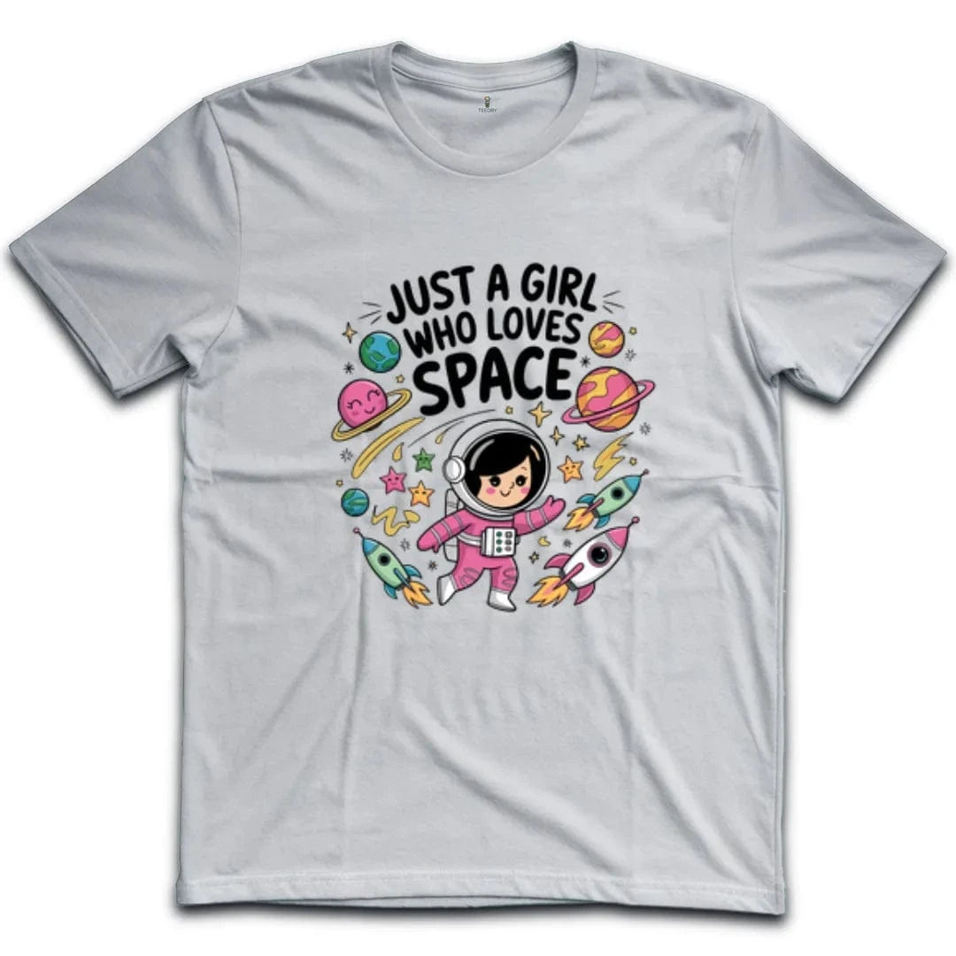 Just A Girl Who Loves Space T-Shirt