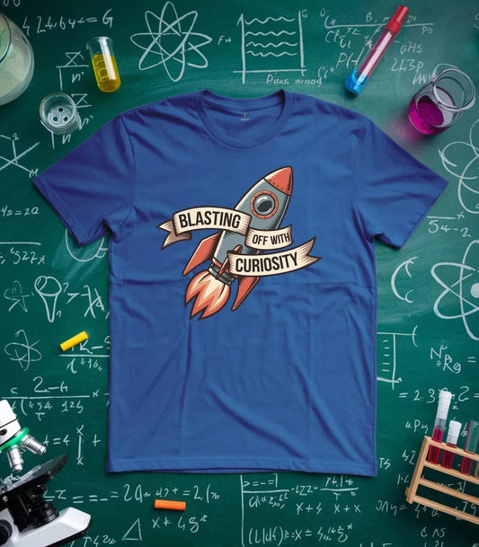 Blasting Off With Curiosity T-Shirt