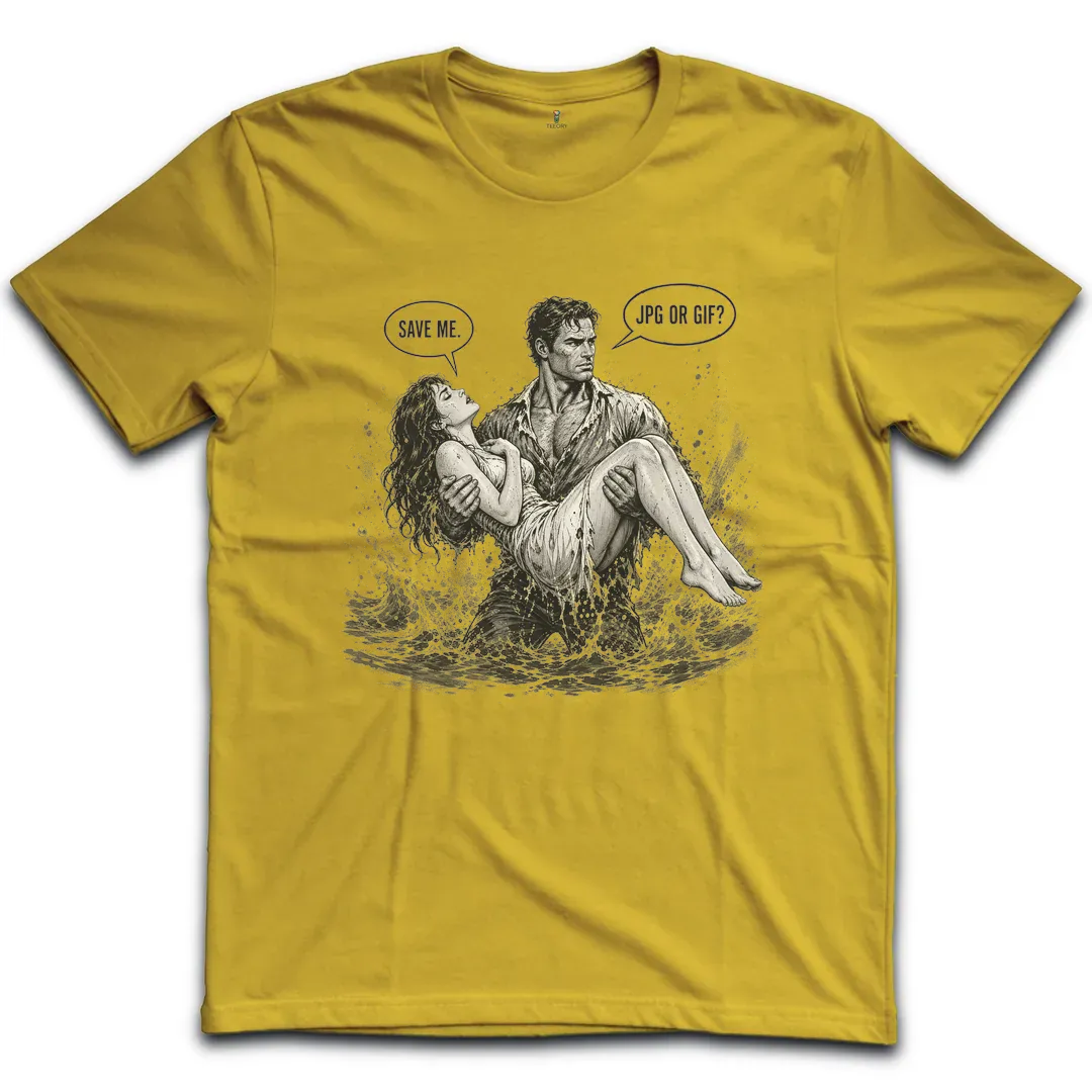 Romantic Couple Dark T-Shirt