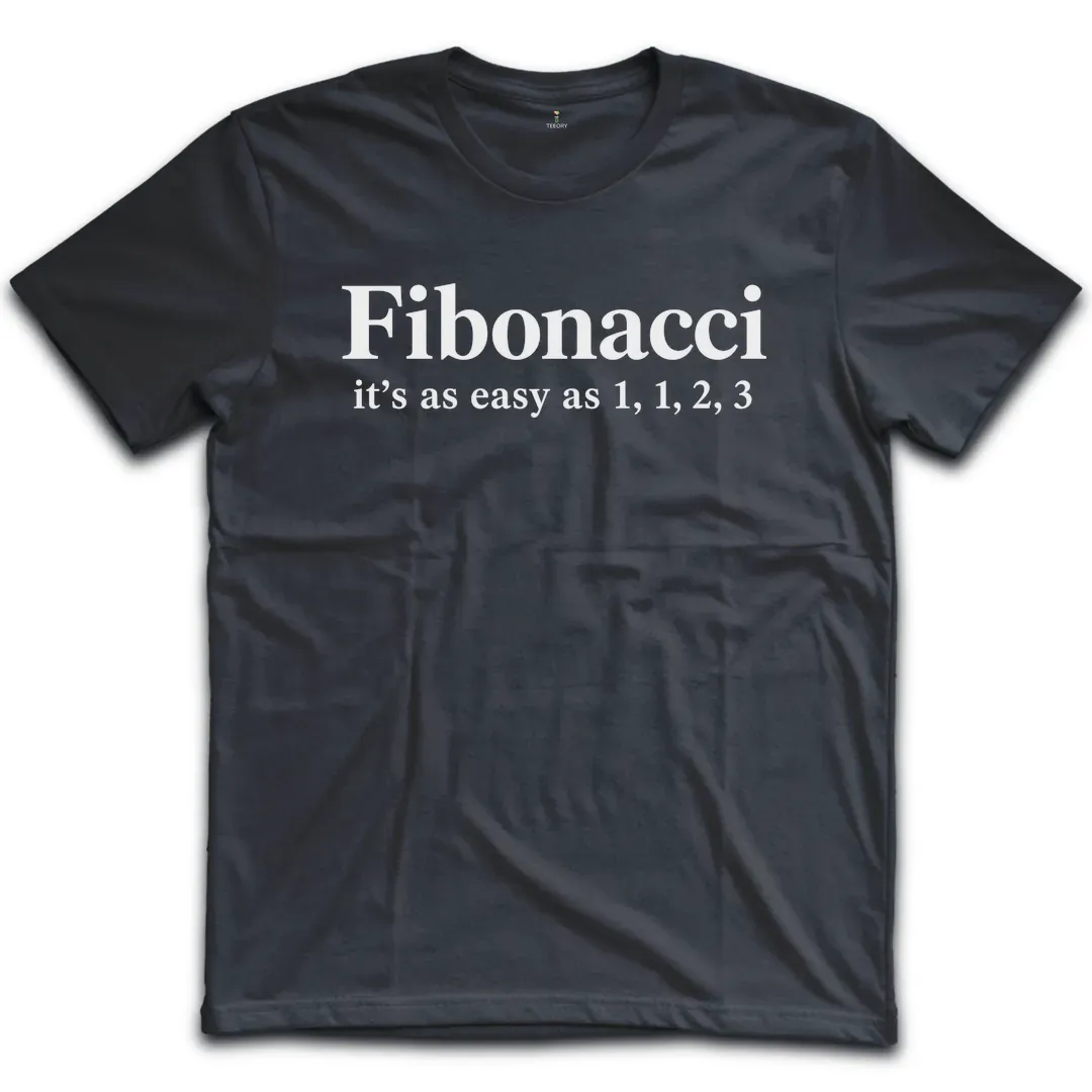 Fibonacci Easy Sequence T-Shirt